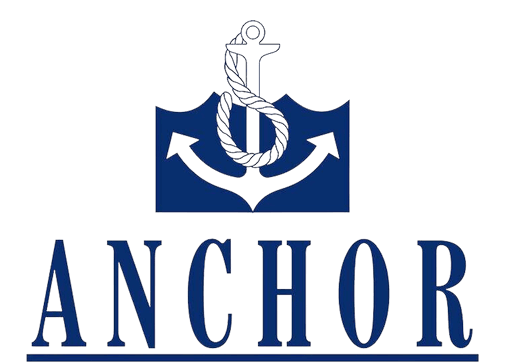 Anchor Sandblasting Hendry Marine Logo Blue